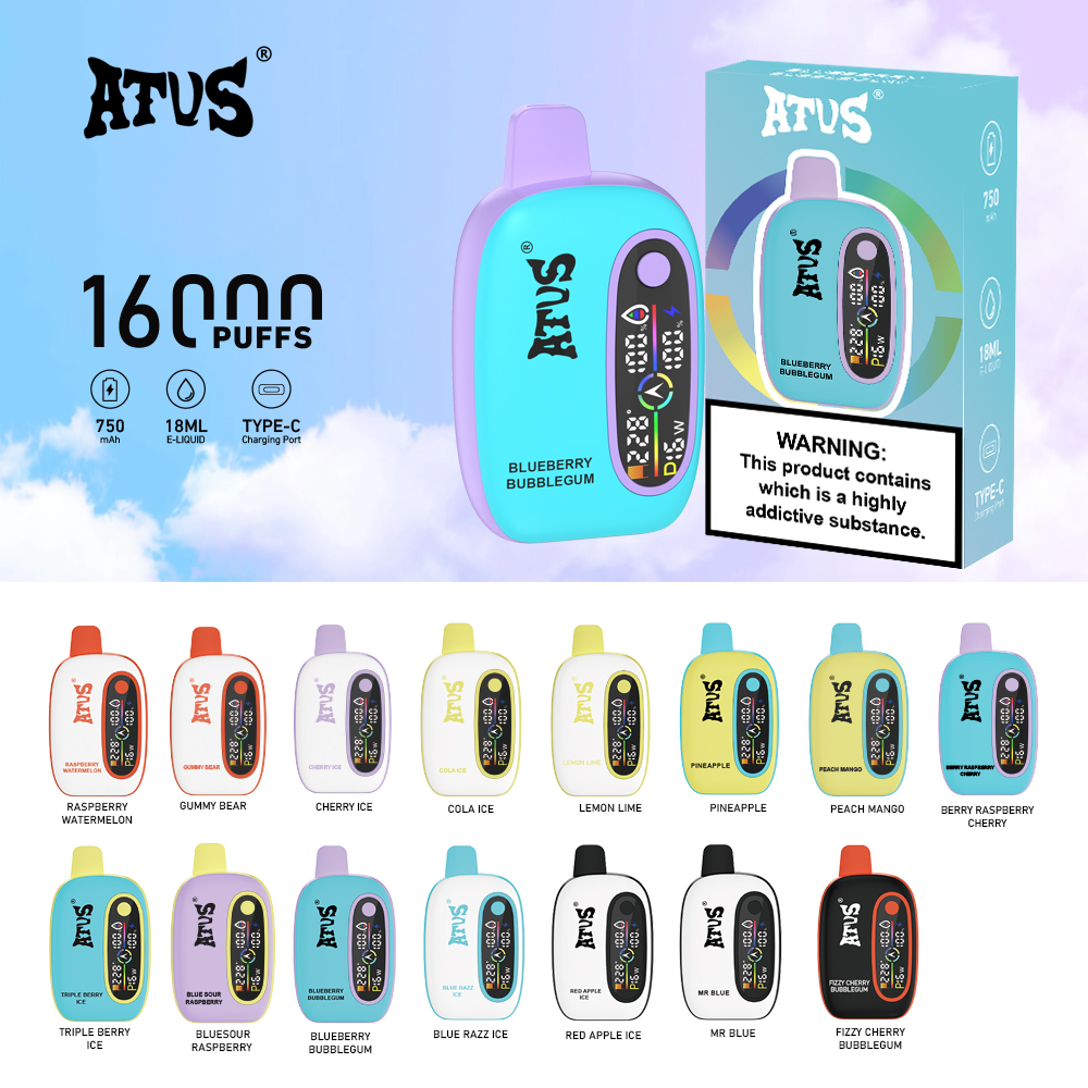 一次性電子煙 原裝 ATVS 16000